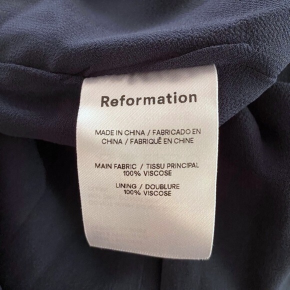 NEW Reformation Fulton Dress Princess Margaret 0 - Picture 13 of 17